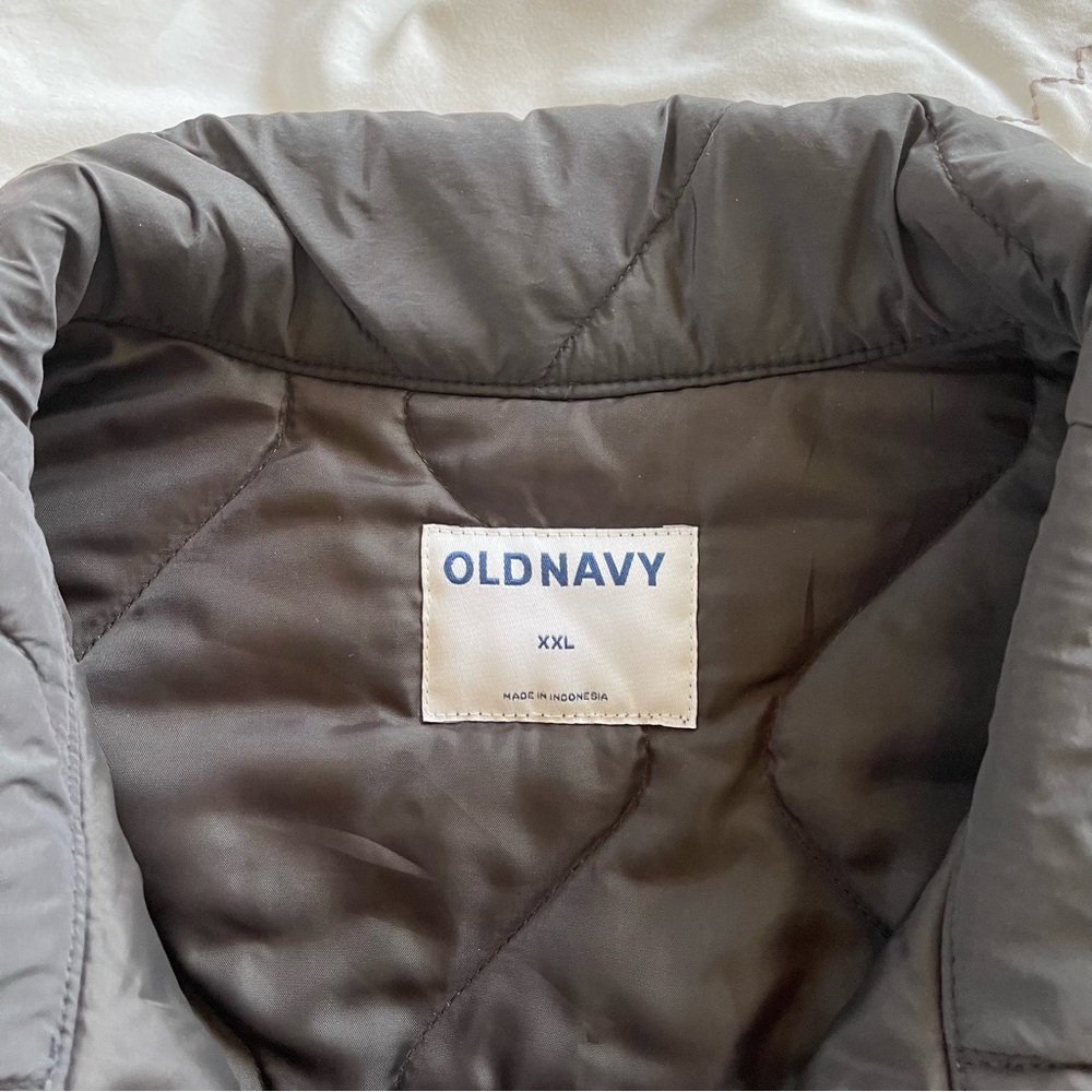 Old Navy Oversized Quilted Utility Jacket, Size X… - image 7